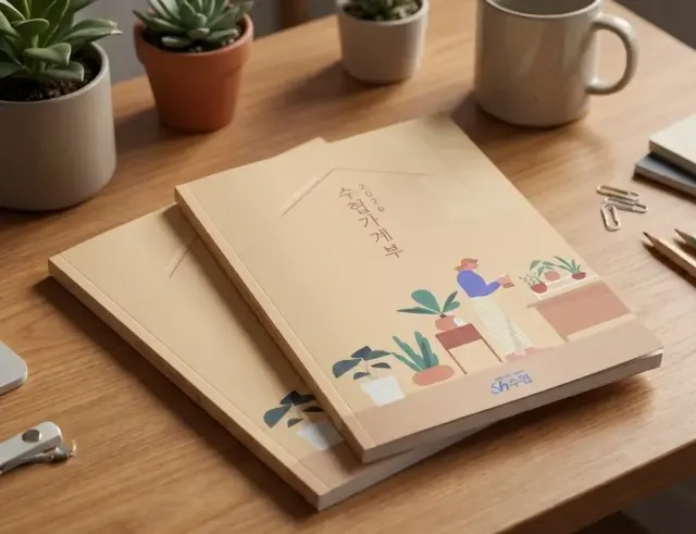 가계부 대량 인쇄 제작 후기 | 수산업협동중앙회 2026년도 가계부 26,250부 완성