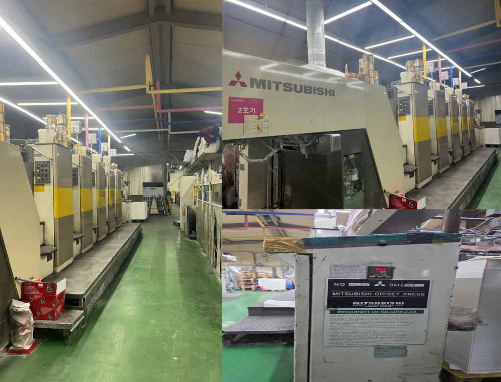 Mitsubishi Offset Press 3HVL 3040