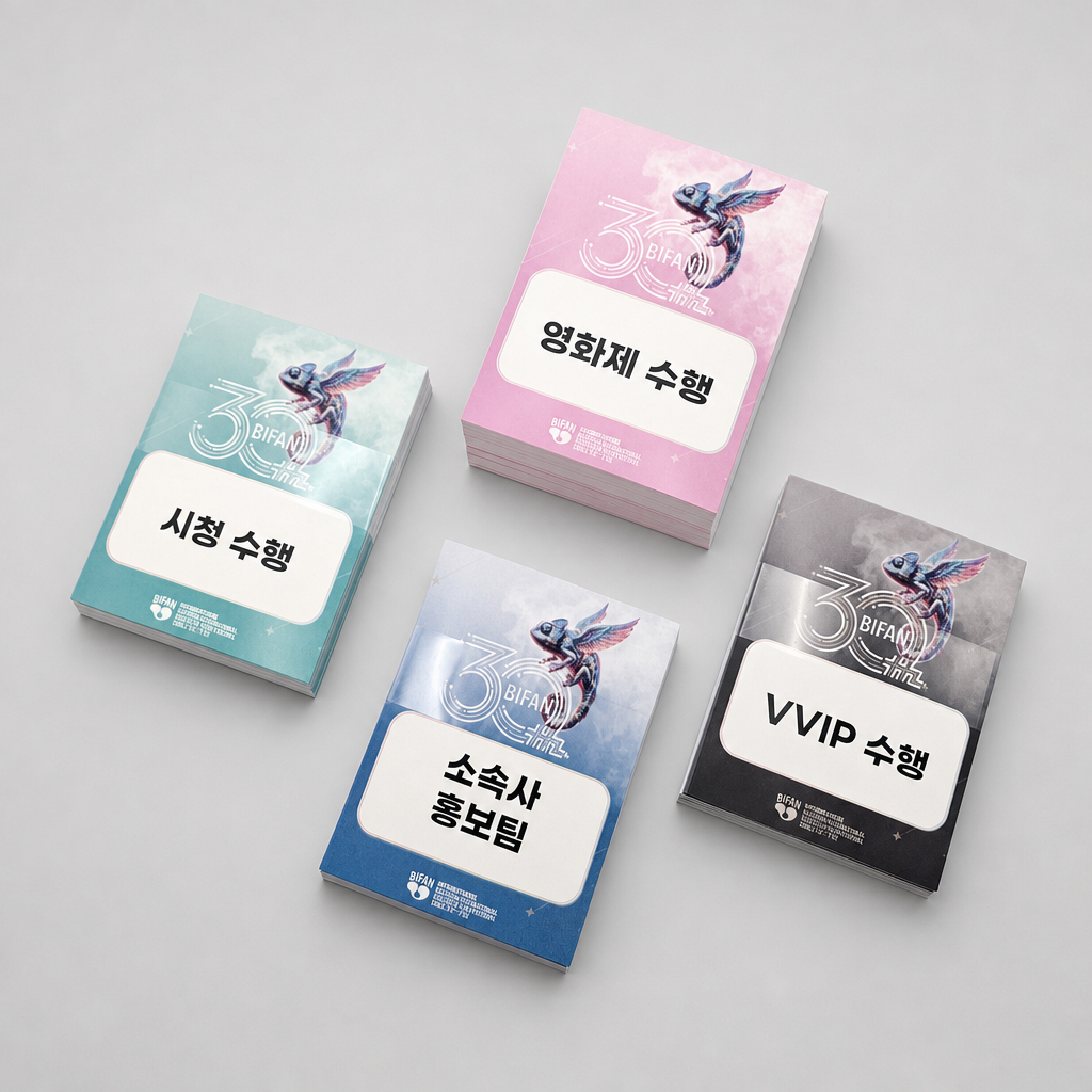 [부천국제판타스틱영화제] BIFAN 명찰 속지